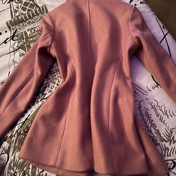 Old Navy Dusty Rose Peacoat - Picture 3 of 3